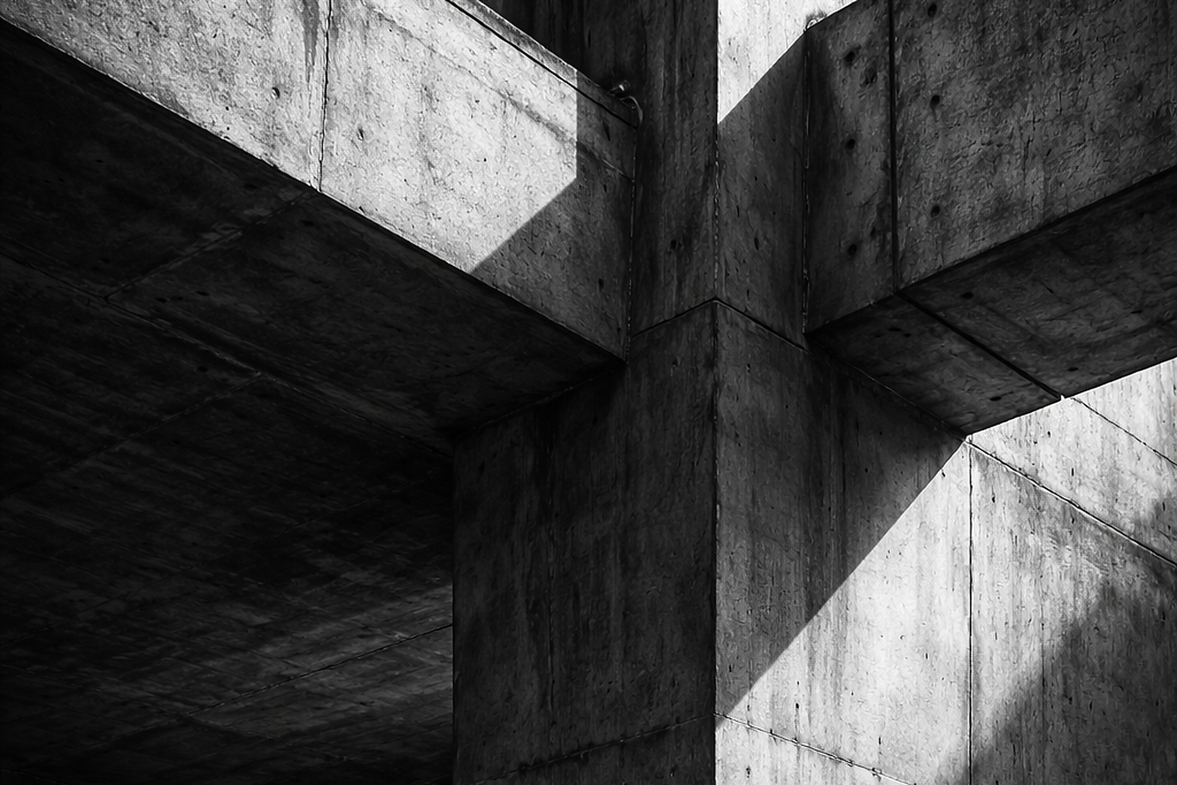 Minimal architectural composition