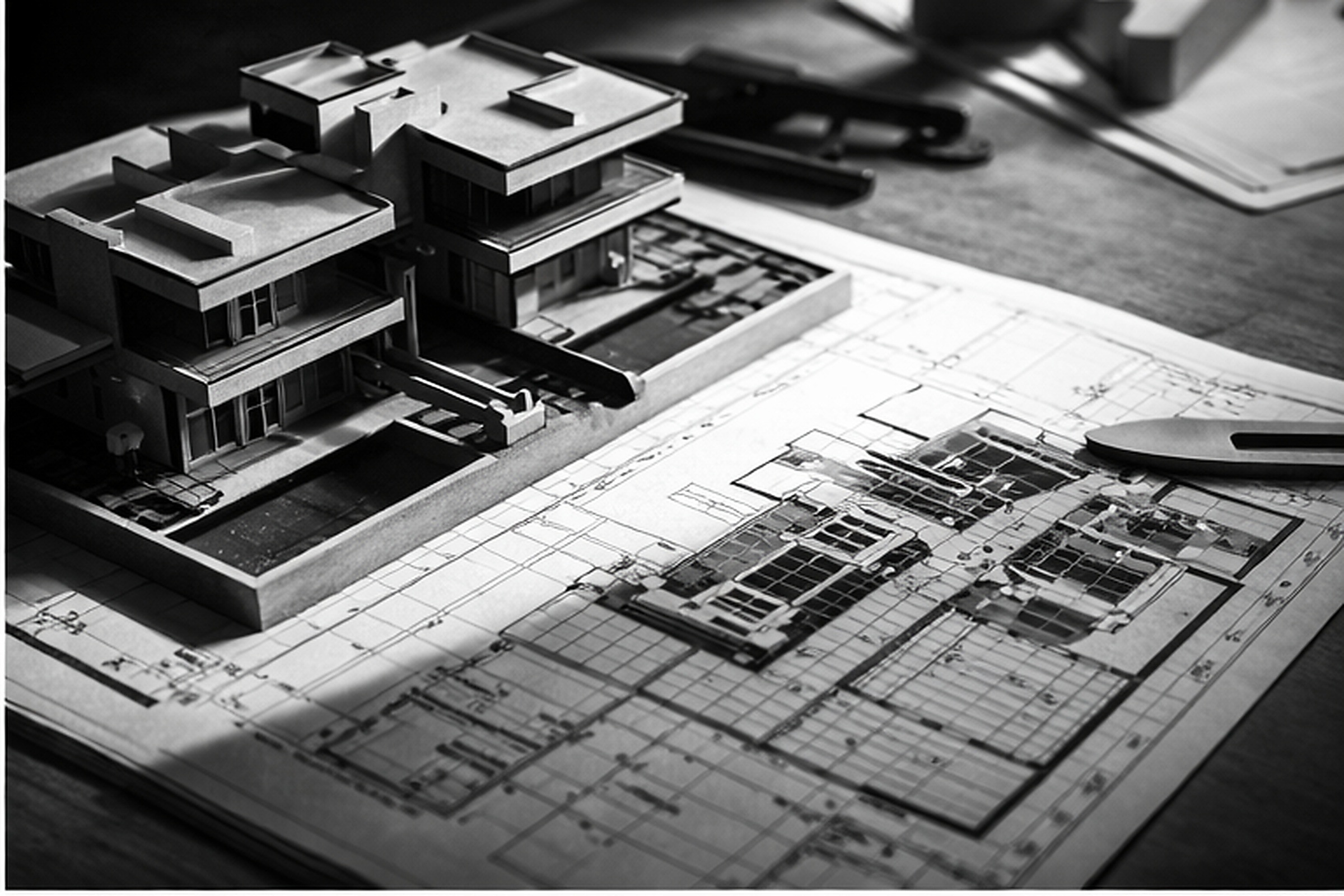 Architectural plan / model
